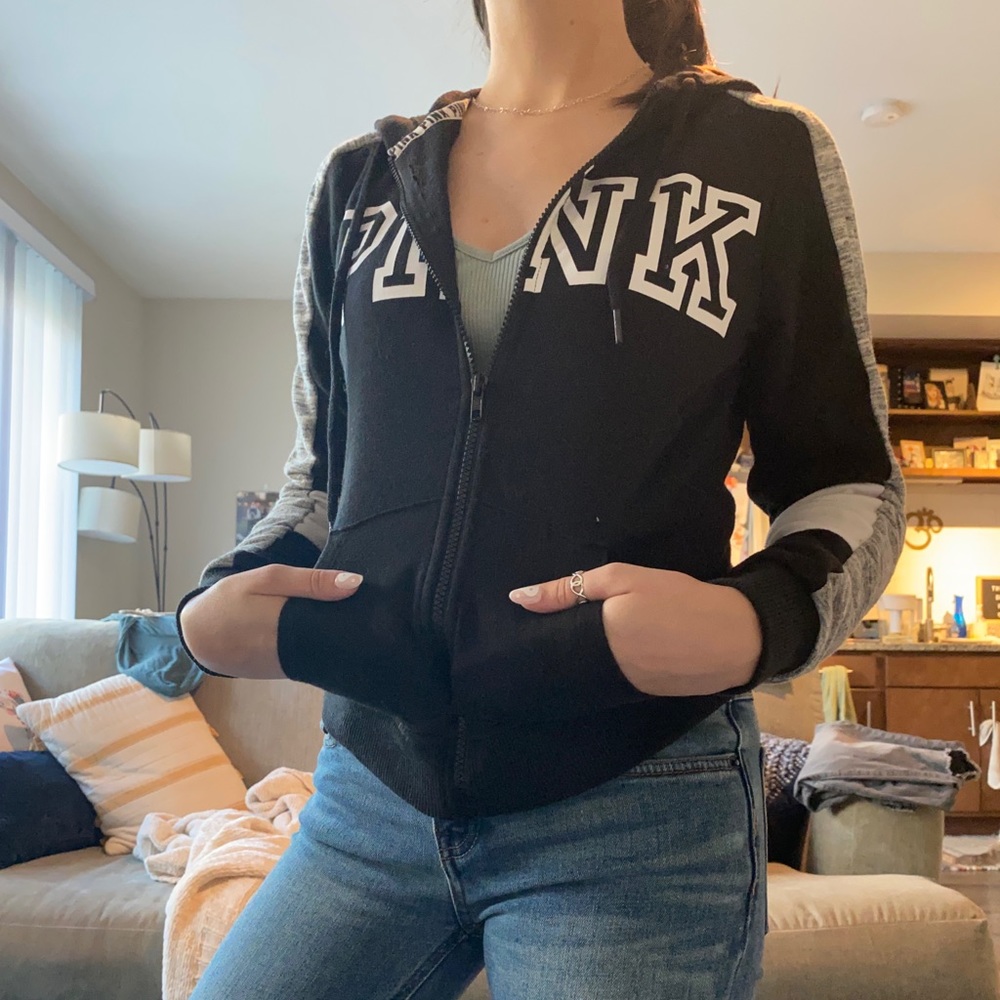 PINK Victoria’s Secret zip up jacket